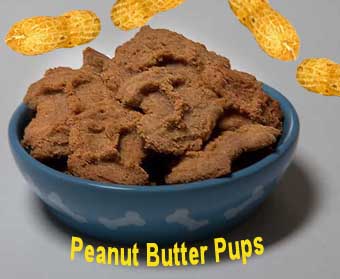 Peanut Butter Pups, a dog treat from Dee Stuff Pet Supply near Redding, CA